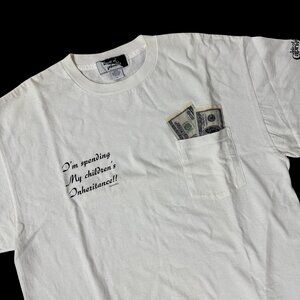 Vintage TShirt Im Spending My Childrens Inheritance Large Isle of Capri souvenir